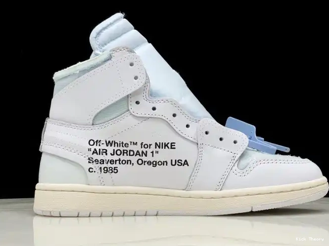 Kicked Out Shoe Store Jordan Off-White Retro White 1 Air High AQ0818-100 0531